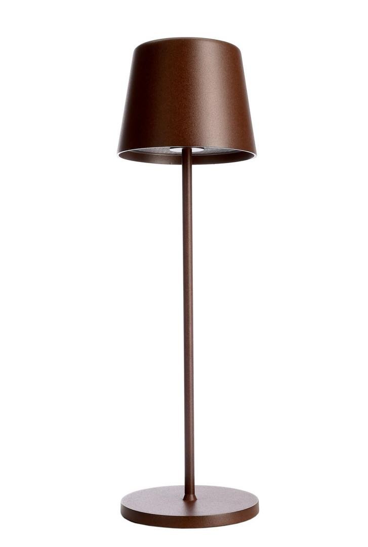 IMPR 346048 Deko-Light nabíjecí svítidlo, Canis, 3,5 W, 2200/3000 K, 3,7V DC 270 lm rezavá IP65 - LIGHT IMPRESSIONS