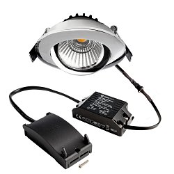 Obrázek pro produkt Deko-Light stropní vestavné svítidlo, Dione, 8,5 W, DIM, 3000 K, 220-240V 800 lm chrom - DEKOLIGHT