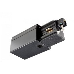 Obrázek pro produkt Deko-Light 1-fázový kolejnicový systém, D One napájení, pravé, 220-240V černá RAL 9011 71 mm - DEKOLIGHT