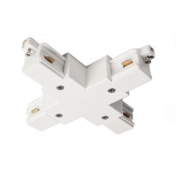 Obrázek pro produkt Deko-Light 1-fázový kolejnicový systém, D One X-spojka, 220-240V bílá RAL 9016 121 mm - DEKOLIGHT
