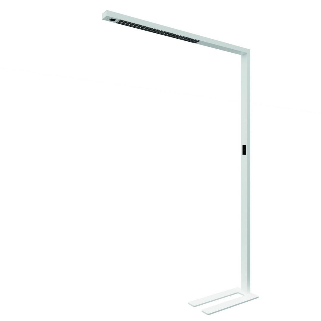 IMPR 342228 Deko-Light stojací svítidlo, Office Three Standard, Motion, 80 W, DIM, 4000 K, 220-240V 10100 lm 1240 mm bílá RAL 9016 - LIGHT IMPRESSIONS