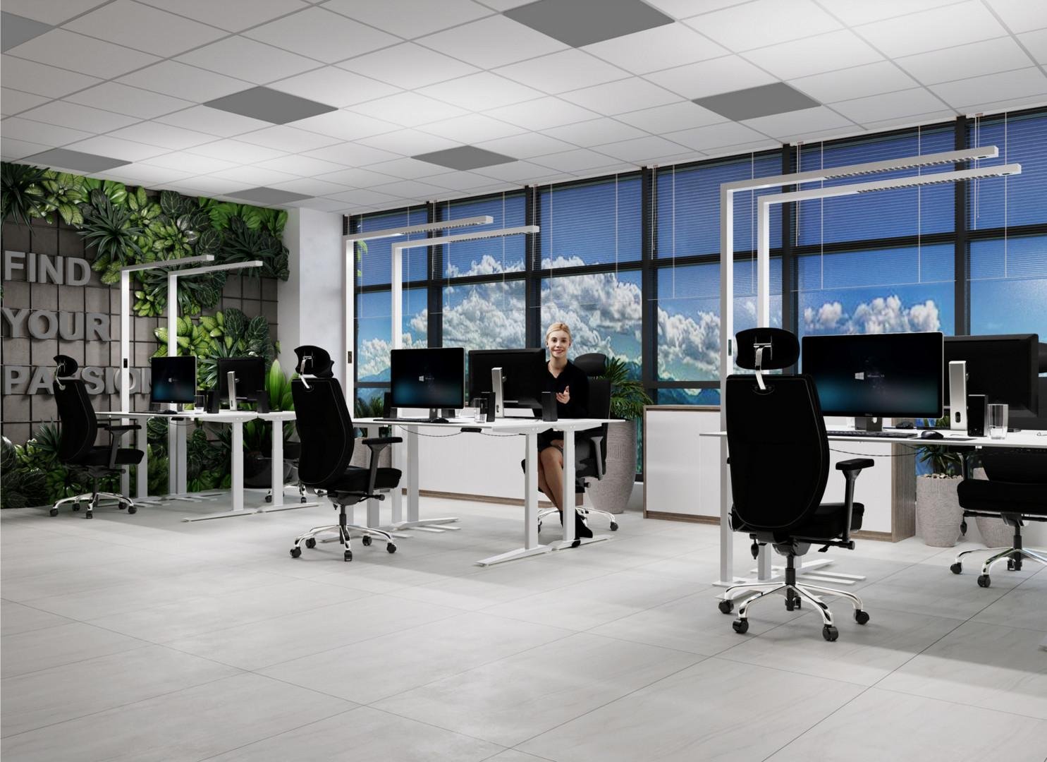 Obrázek produktu Deko-Light stojací svítidlo, Office Three Standard, Motion, 80 W, DIM, 4000 K, 220-240V 10100 lm 1240 mm bílá RAL 9016 - LIGHT IMPRESSIONS 9 Obrázek produktu Deko-Light stojací svítidlo, Office Three Standard, Motion, 80 W, DIM, 4000 K, 220-240V 10100 lm 1240 mm bílá RAL 9016 - LIGHT IMPRESSIONS 9