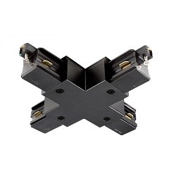 Obrázek pro produkt Deko-Light 1-fázový kolejnicový systém, D One X-spojka, 220-240V černá RAL 9011 121 mm - DEKOLIGHT