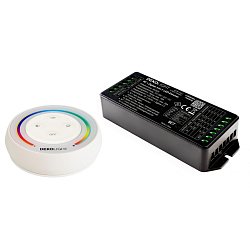 Obrázek pro produkt Deko-Light RF-smart startovací sada RGB/W/CCT 12-48V 20A vč. dálk.ovládání RF / Zigbee 3.0 / Intelli-Push - DEKOLIGHT