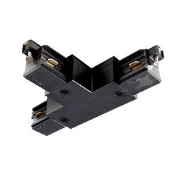 Obrázek pro produkt Deko-Light 1-fázový kolejnicový systém, D One T-spojka, pravé-pravé-levé, 220-240V černá RAL 9011 121 mm - DEKOLIGHT