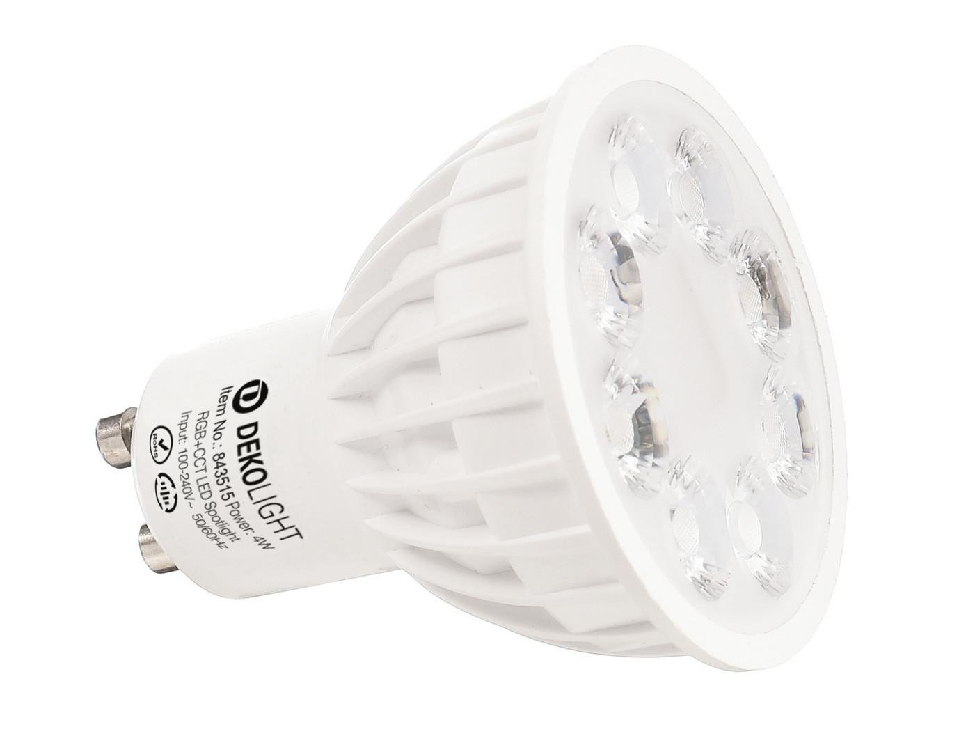 Deko-Light LED, RF-smart, 230V, 4W GU10 300 lm 2700-6500 K 25° stmívatelné - LIGHT IMPRESSIONS Obrázek produktu Deko-Light LED, RF-smart, 230V, 4W GU10 300 lm 2700-6500 K 25° stmívatelné - LIGHT IMPRESSIONS