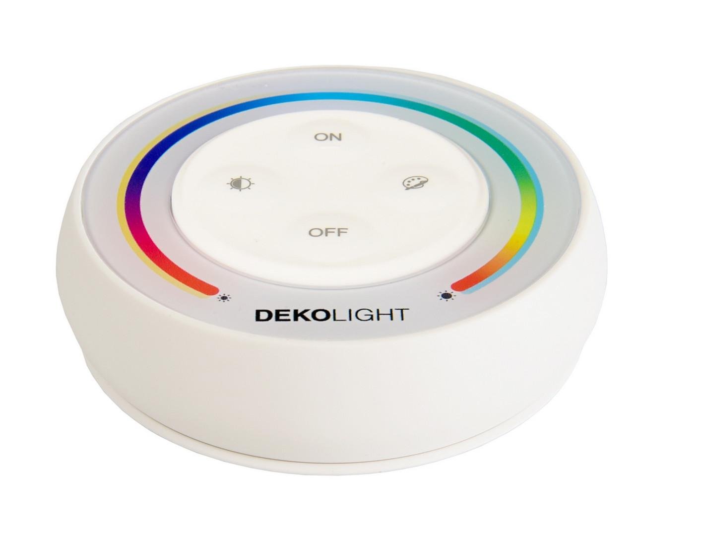 Deko-Light RF-smart, dálkové ovladání, bílá, 1 zóna, RGB/RGBW/RGB+CCT, IP20 - LIGHT IMPRESSIONS Obrázek produktu Deko-Light RF-smart, dálkové ovladání, bílá, 1 zóna, RGB/RGBW/RGB+CCT, IP20 - LIGHT IMPRESSIONS