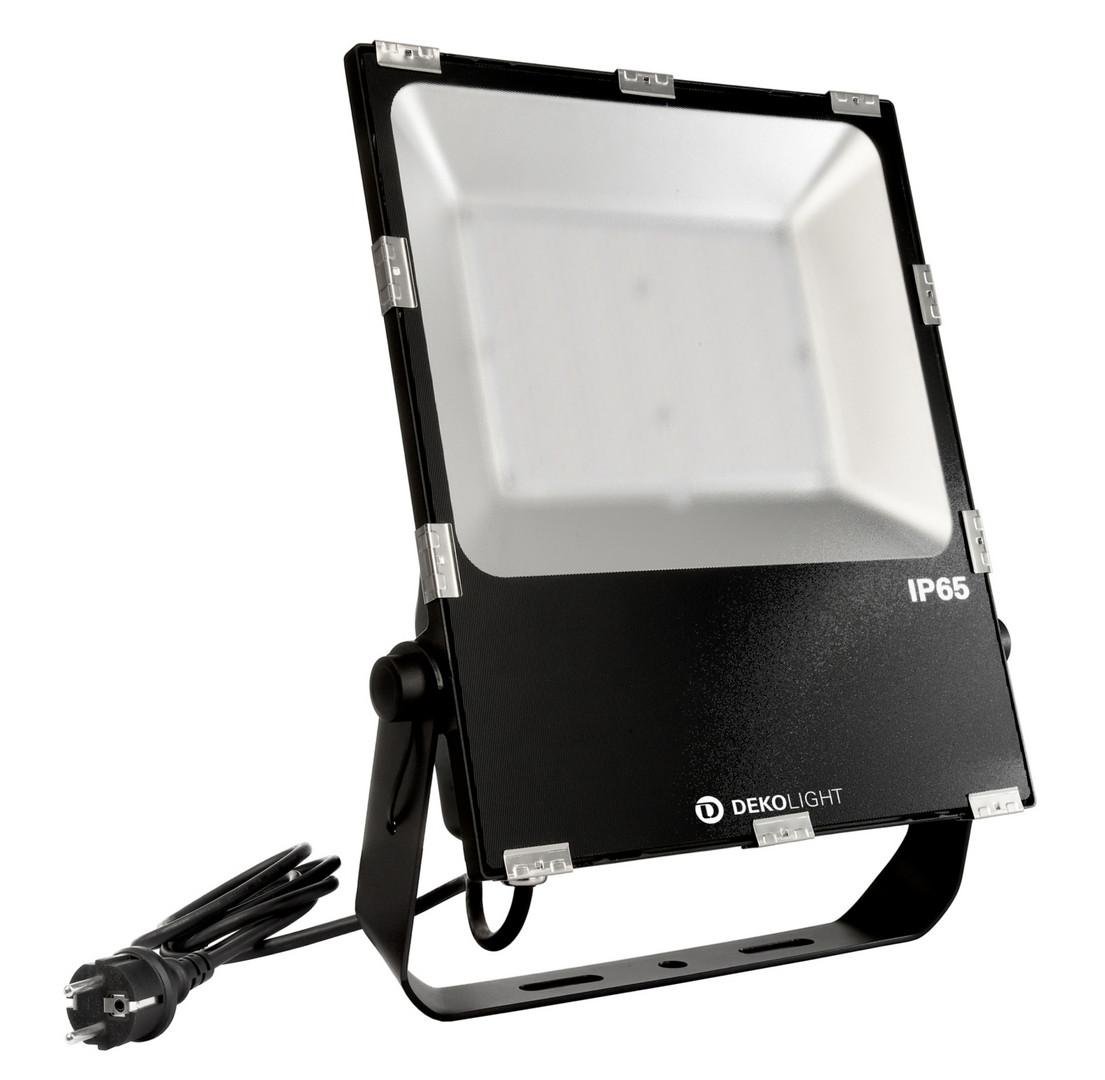 IMPR 843520 Deko-Light LED reflektor, RF-smart, Flood, 230V, 100 W, RGB+CCT, IP65, 110-240 V/AC, 50 / 60 Hz 100-240V AC/50-60Hz 100W 2700-6500 K 10000 lm 60 mm černá IP65/IP44 - LIGHT IMPRESSIONS
