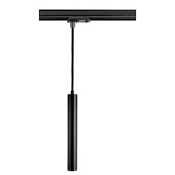 Obrázek pro produkt Deko-Light 1-fázový kolejnicový systém závěsné svítidlo, Slim, 5W, DIM, 2700 K, 220-240V tmavě černá RAL 9005 300 mm - DEKOLIGHT