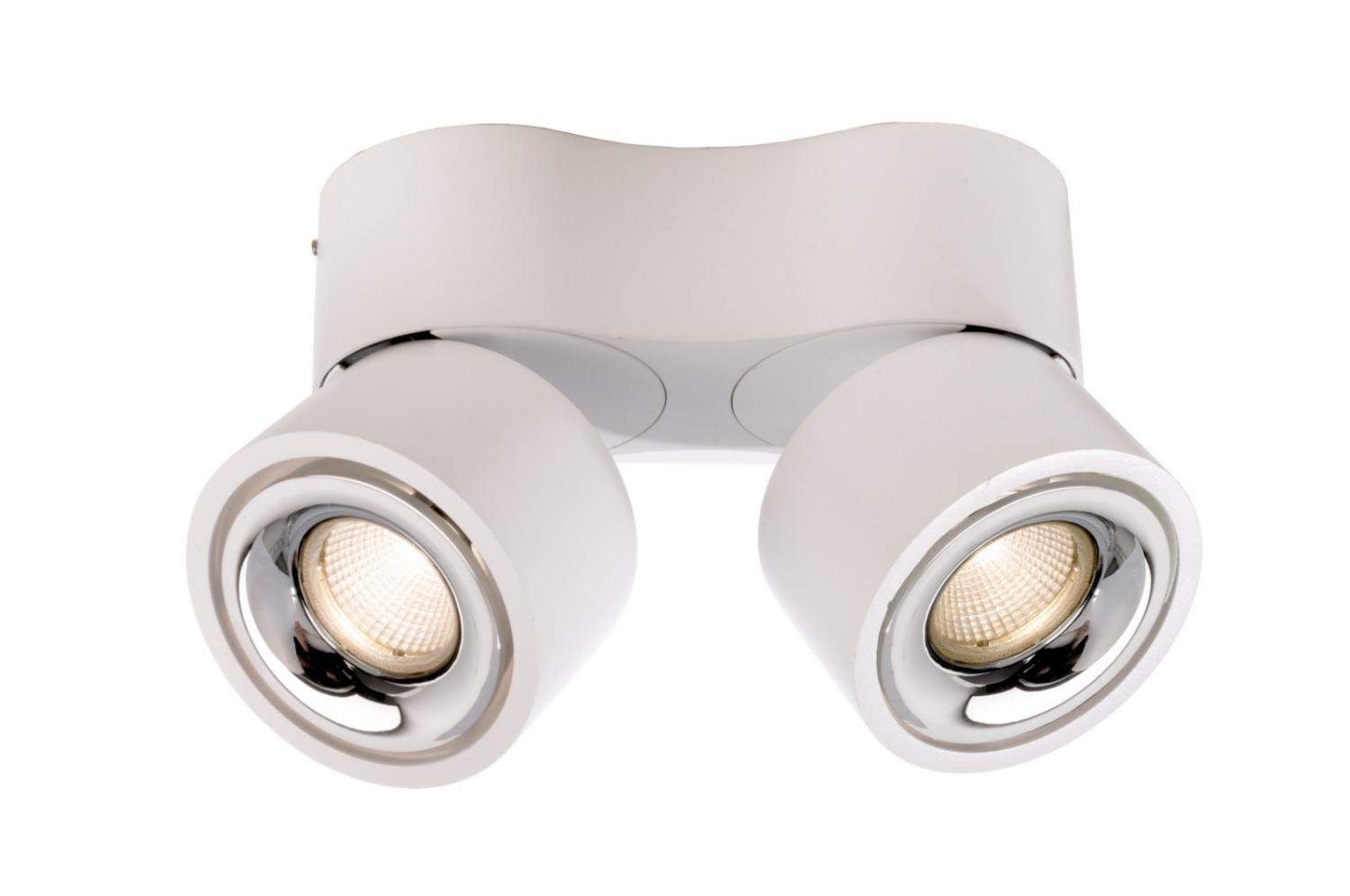 Obrázek produktu Deko-Light stropní přisazené svítidlo, Uni II Mini Double, Tilt, 21 W, DIM, 2700 K, 220-240V 1360 lm 160 mm bílá - LIGHT IMPRESSIONS 2 Obrázek produktu Deko-Light stropní přisazené svítidlo, Uni II Mini Double, Tilt, 21 W, DIM, 2700 K, 220-240V 1360 lm 160 mm bílá - LIGHT IMPRESSIONS 2