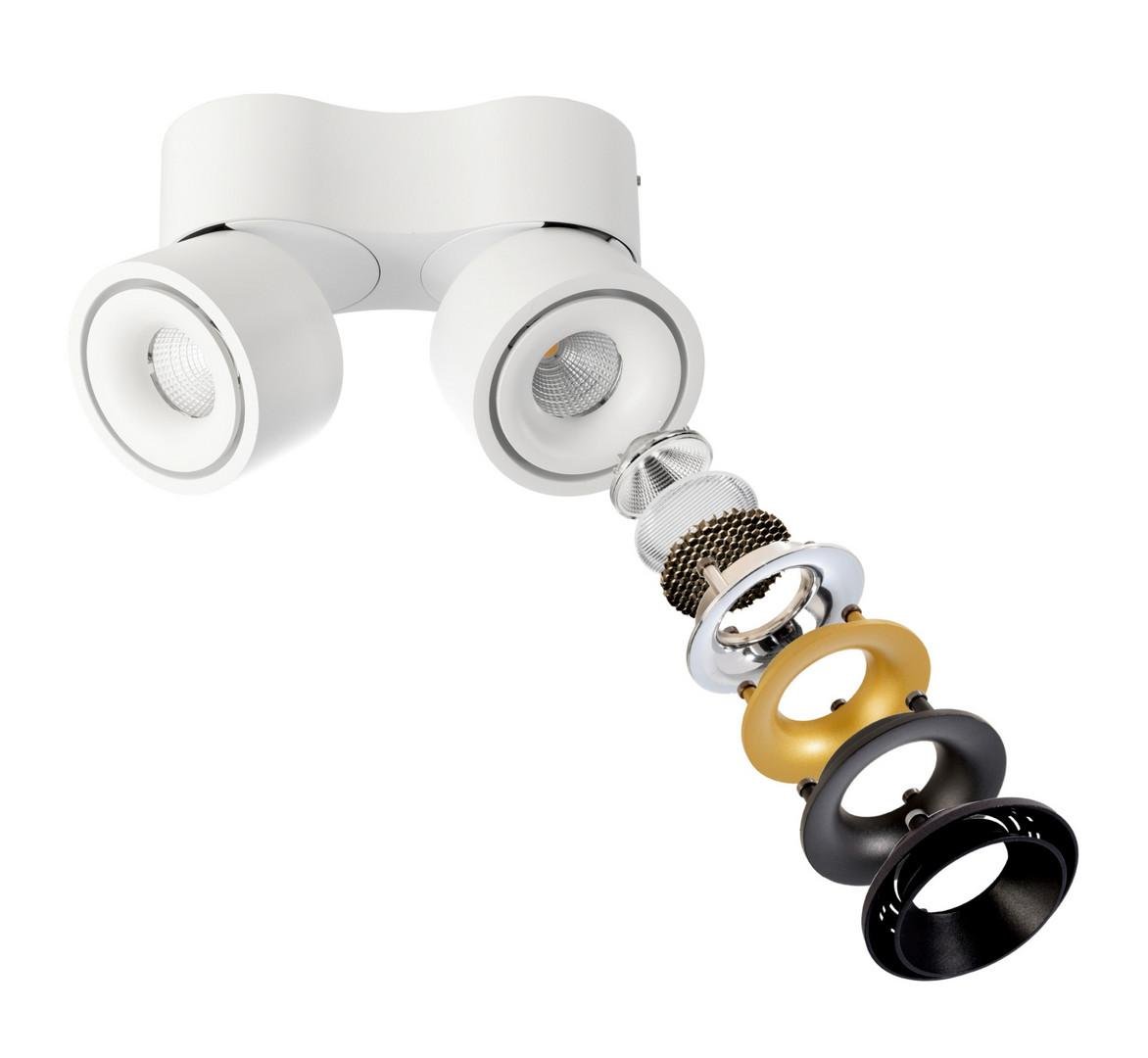 Obrázek produktu Deko-Light stropní přisazené svítidlo, Uni II Mini Double, Tilt, 21 W, DIM, 2700 K, 220-240V 1360 lm 160 mm bílá - LIGHT IMPRESSIONS 4 Obrázek produktu Deko-Light stropní přisazené svítidlo, Uni II Mini Double, Tilt, 21 W, DIM, 2700 K, 220-240V 1360 lm 160 mm bílá - LIGHT IMPRESSIONS 4