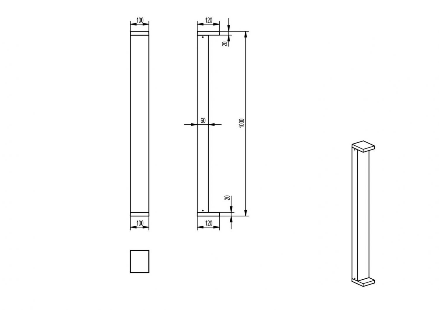 Obrázek produktu Deko-Light stojací svítidlo, Lerna 600, 7,4 W, 3000/4000K, 220-240V 516 lm tmavěšedá IP65 - LIGHT IMPRESSIONS 6 Obrázek produktu Deko-Light stojací svítidlo, Lerna 600, 7,4 W, 3000/4000K, 220-240V 516 lm tmavěšedá IP65 - LIGHT IMPRESSIONS 6