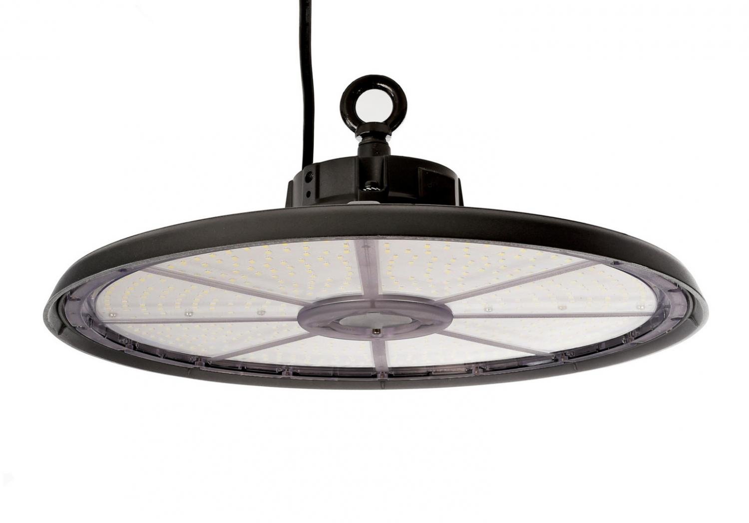 IMPR 732156 Deko-Light svítidlo do hal, Vega, 160 W, 4000 K, 220-240V 15300/23400/28800 lm 400 mm tmavě černá RAL 9005 IP65 - LIGHT IMPRESSIONS