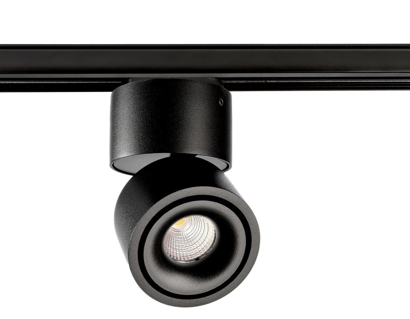 IMPR 707188 Deko-Light 1-fázový kolejnicový systém bodové svítidlo, Uni II Mini, Tilt, 11,3 W, DIM, 2700 K, 220-240V černá 160 mm - LIGHT IMPRESSIONS