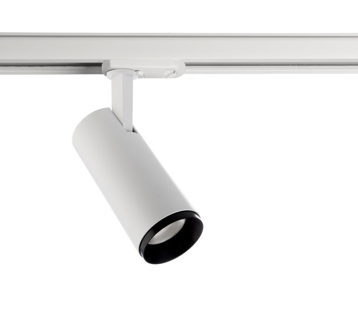 IMPR 707167 Deko-Light 1-fázový kolejnicový systém bodové svítidlo, Lucea, Tilt, 10 W, DIM, 2700 K, 220-240V bílá RAL 9016 - LIGHT IMPRESSIONS