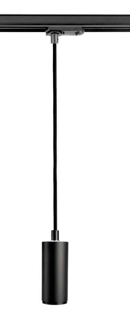 IMPR 707176 Deko-Light 1-fázový kolejnicový systém závěsné svítidlo, Lucea, 6 W, DIM, 2700 K, 220-240V tmavě černá RAL 9005 - LIGHT IMPRESSIONS