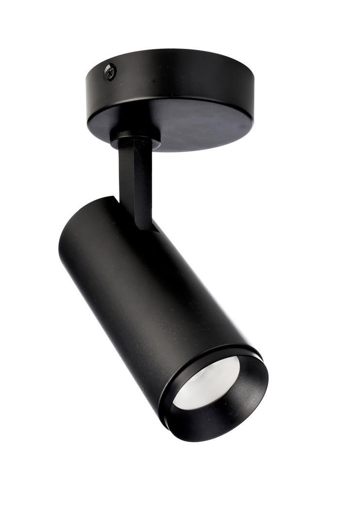 IMPR 348224 Deko-Light stropní přisazené svítidlo, Lucea, Tilt, 6 W, DIM, 2700 K, 220-240V 800 lm tmavě černá RAL 9005 - LIGHT IMPRESSIONS
