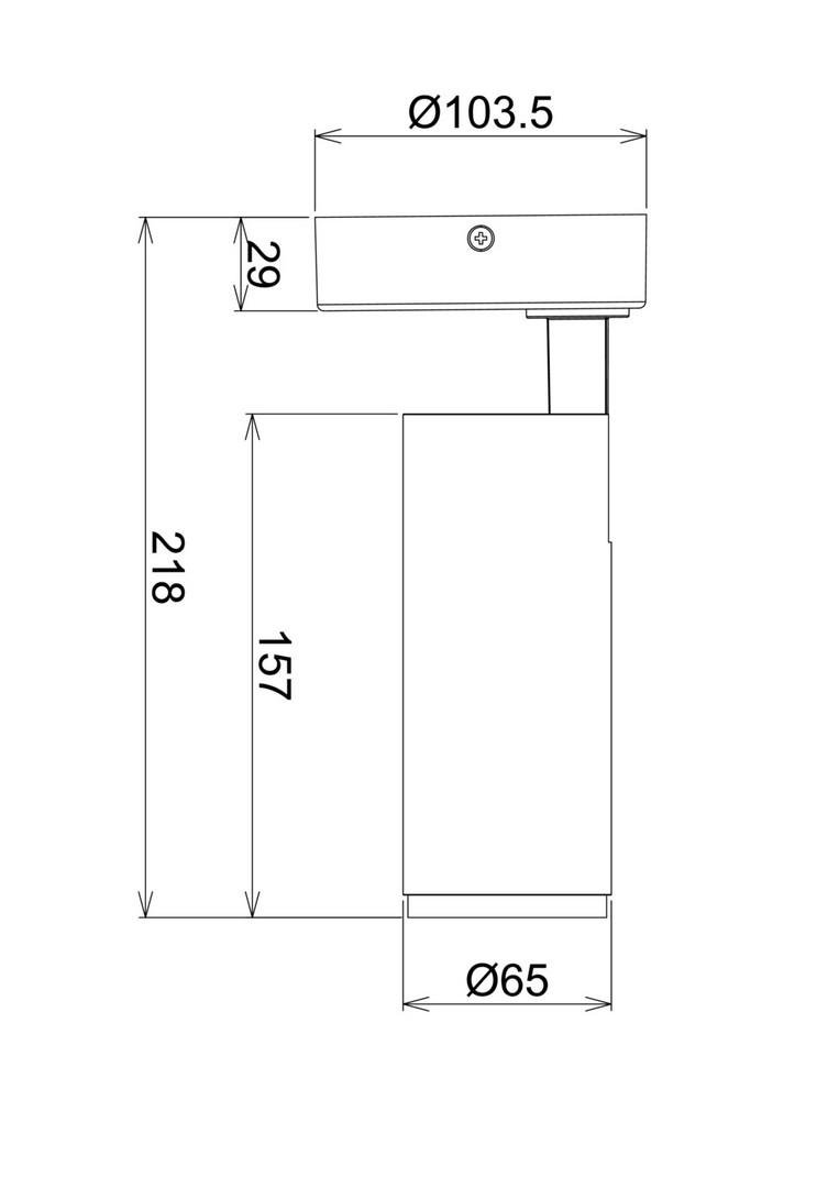 IMPR 348226 Deko-Light stropní přisazené svítidlo, Lucea, Tilt, 10 W, DIM, 2700 K, 220-240V 1300 lm tmavě černá RAL 9005 (obrázek 10)