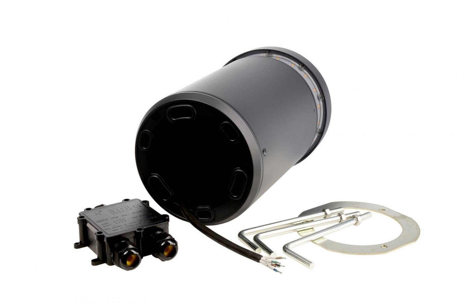 IMPR 730492 Deko-Light stojací svítidlo, Faro 25, 24 W, DALI, 3000 K, 220-240V 1124 lm šedá IP65 (obrázek 2)