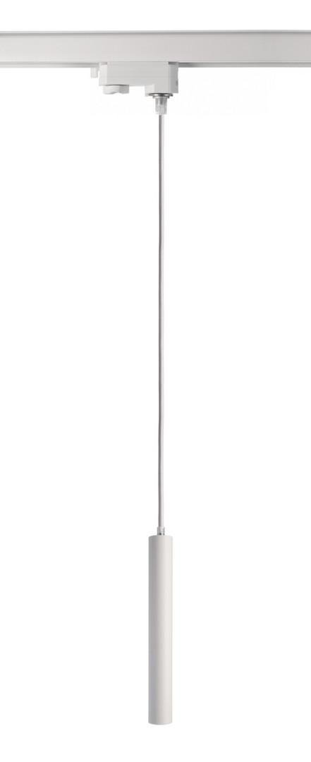 IMPR 707162 Deko-Light 3-fázové závěsné svítidlo, Slim, 5W, DIM, 2700 K, 220-240V bílá RAL 9016 - LIGHT IMPRESSIONS