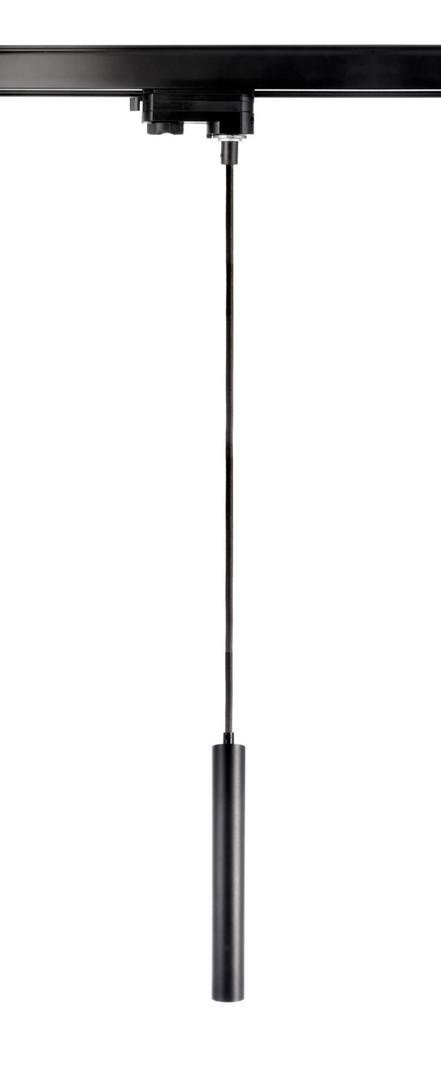 Deko-Light 3-fázové závěsné svítidlo, Slim, 5W, DIM, 2700 K, 220-240V tmavě černá RAL 9005 300 mm - LIGHT IMPRESSIONS Obrázek produktu Deko-Light 3-fázové závěsné svítidlo, Slim, 5W, DIM, 2700 K, 220-240V tmavě černá RAL 9005 300 mm - LIGHT IMPRESSIONS