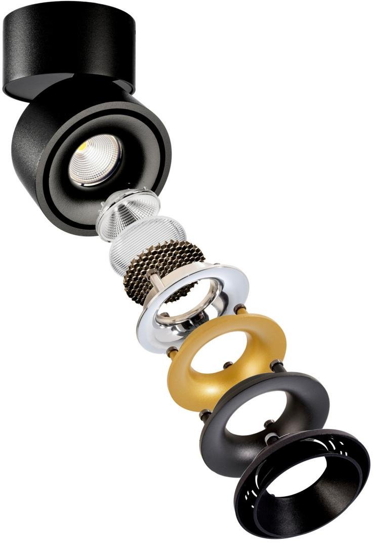 Obrázek produktu Deko-Light stropní přisazené svítidlo, Uni II Mini, Tilt, 11,3 W, DIM, 2700 K, 220-240V 645 lm 75 mm černá - LIGHT IMPRESSIONS 2 Obrázek produktu Deko-Light stropní přisazené svítidlo, Uni II Mini, Tilt, 11,3 W, DIM, 2700 K, 220-240V 645 lm 75 mm černá - LIGHT IMPRESSIONS 2