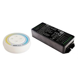 Obrázek pro produkt Deko-Light RF-smart, startovací sada LED Single/CCT, 12-48V, 20A vč. dálkového ovládání RF / Zigbee 3.0 / Intelli-Push - DEKOLIGHT