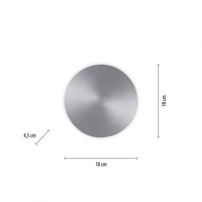 PN 8152-95 AKKU PUNTU LED svítidlo na baterie 18cm hliník s časovačem USB stmívatelné 3000K - PAUL NEUHAUS (obrázek 6)