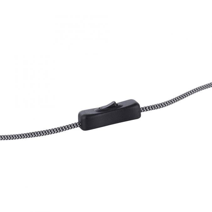 LD 15423-18 ZEA LED stolní lampa 1 ramenné černé kouřové sklo moderní do interiéru - LEUCHTEN DIREKT / JUST LIGHT (obrázek 8)