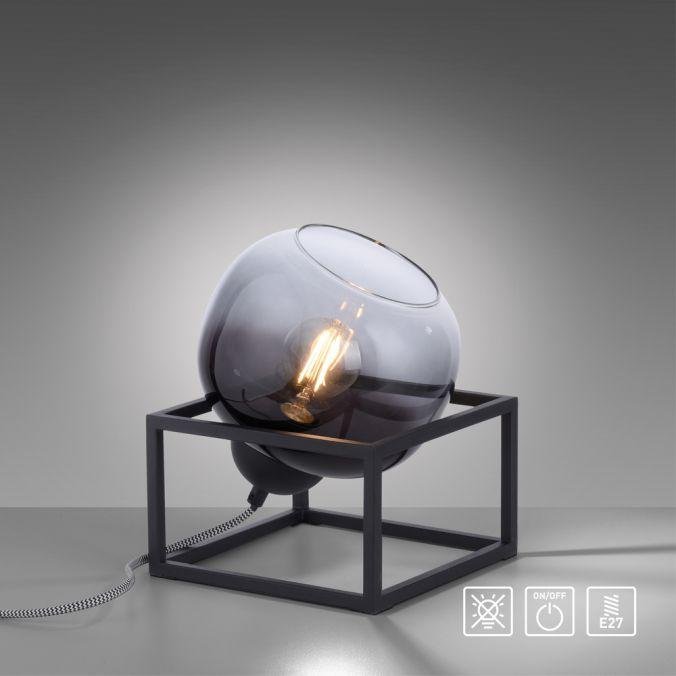 LD 15423-18 ZEA LED stolní lampa 1 ramenné černé kouřové sklo moderní do interiéru - LEUCHTEN DIREKT / JUST LIGHT (obrázek 9)