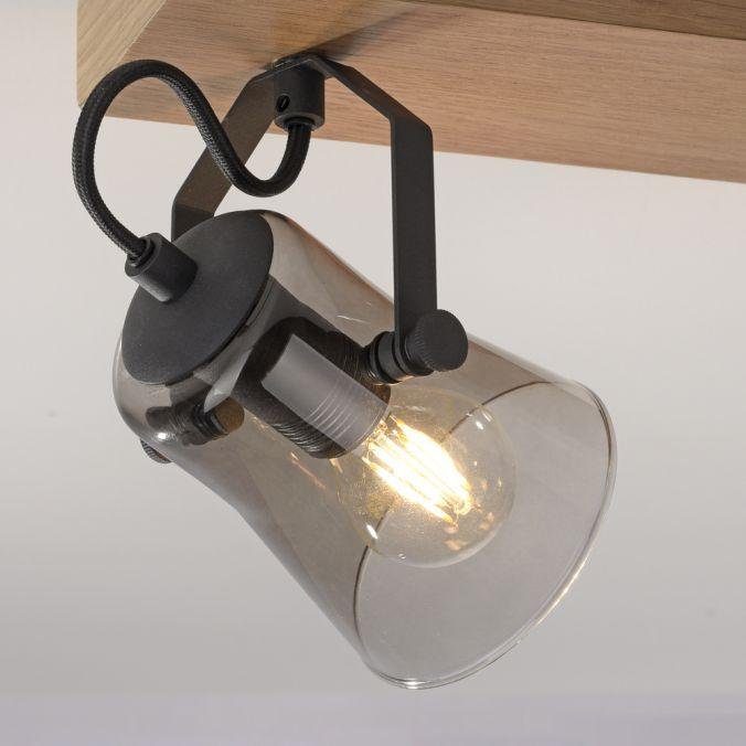 LD 11448-79 GREEN LANG LED stropní svítidlo 2 ramenné přírodní dřevo dub nastavitelné - LEUCHTEN DIREKT / JUST LIGHT (obrázek 4)