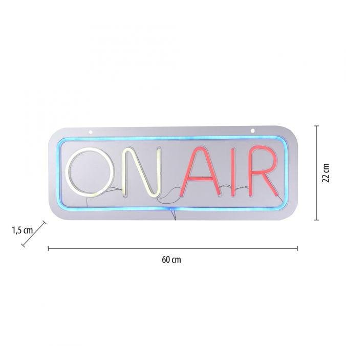 LD 85023-70 NEON-ONAIR LED nástěnné svítidlo USB vícebarevné šňůrový vypínač dekorativní - LEUCHTEN DIREKT / JUST LIGHT (obrázek 6)