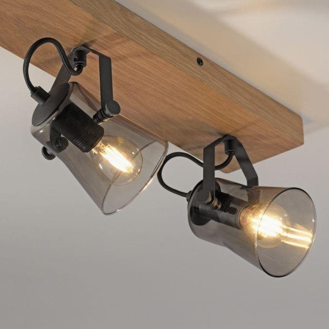 LD 11449-79 GREEN LANG LED stropní svítidlo 3 ramenné přírodní dřevo dub nastavitelné - LEUCHTEN DIREKT / JUST LIGHT (obrázek 8)