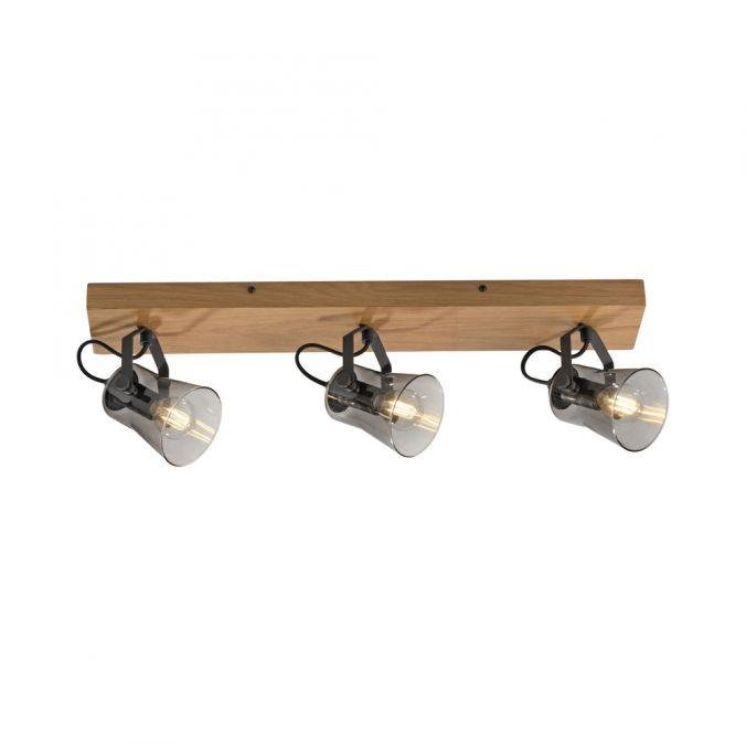 LD 11449-79 GREEN LANG LED stropní svítidlo 3 ramenné přírodní dřevo dub nastavitelné - LEUCHTEN DIREKT / JUST LIGHT (obrázek 10)