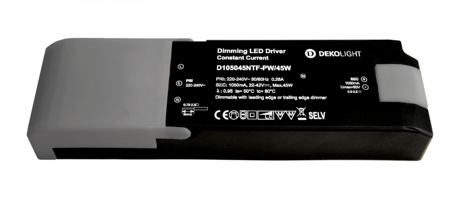 IMPR 862258 Deko-Light napájení (CC, DC) stmívatelné, QUICK, CC, 1050mA, 25-40V, 42W, konstantní proud - LIGHT IMPRESSIONS