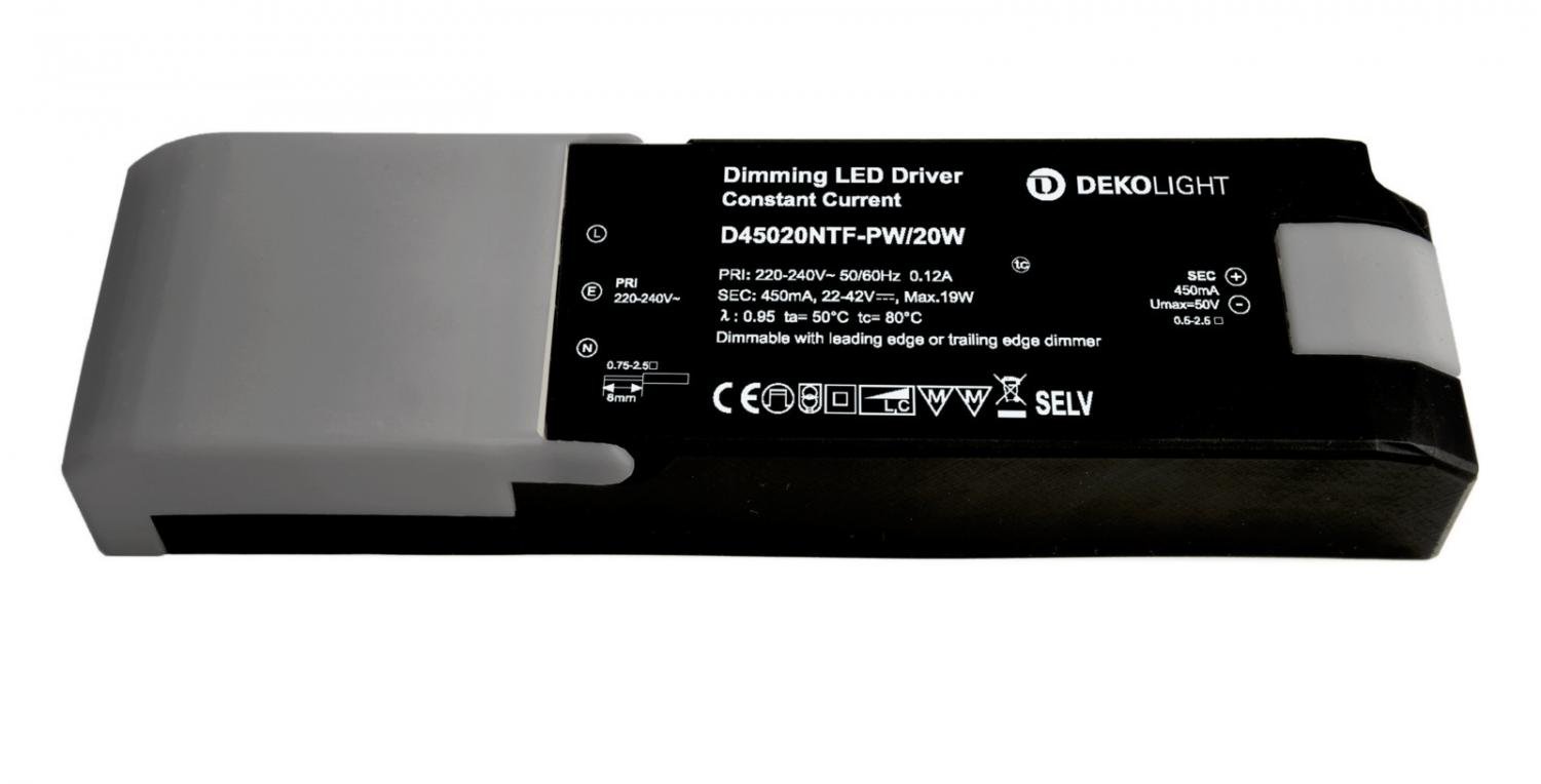 IMPR 862257 Deko-Light napájení (CC, DC) stmívatelné, QUICK, CC, 450mA, 30-40V, 20W, konstantní proud - LIGHT IMPRESSIONS