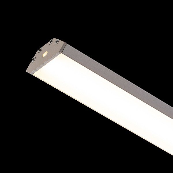 RED R14095 LED PROFILE J přisazený 1m eloxovaný hliník/matný akryl  - RED - DESIGN RENDL (obrázek 3)