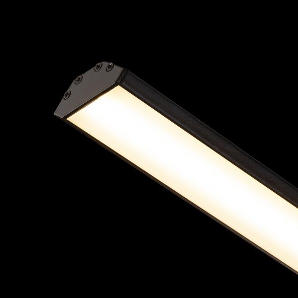 RED R14094 LED PROFILE J přisazený 1m černá matný akryl/hliník  - RED - DESIGN RENDL (obrázek 4)