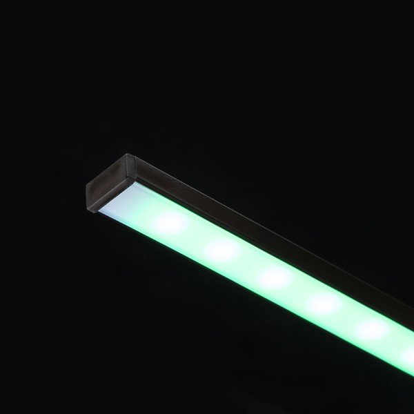 RED R14087 LED PROFILE G přisazený 1m černá matný akryl/hliník  - RED - DESIGN RENDL (obrázek 4)