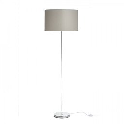 Obrázek pro produkt NYC/RON 40/25 stojanová Chintz světle šedá/chrom 230V E27 11W - RED - DESIGN RENDL
