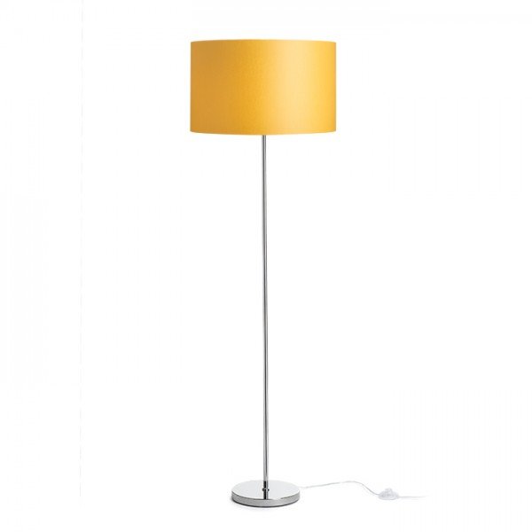 Levně RED R14080 NYC/RON 40/25 stojanová Chintz meruňková/chrom 230V E27 11W - RED - DESIGN RENDL