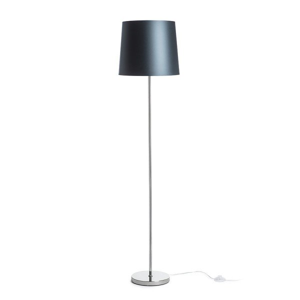 Levně RED R14078 NYC/CONNY 35 stojanová Monaco petrolejová/stříbrné PVC/chrom 230V E27 11W - RED - DESIGN RENDL