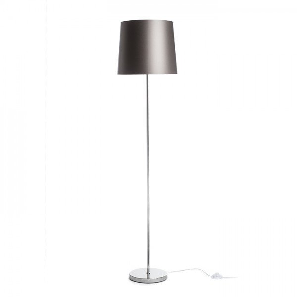 Levně RED R14077 NYC/CONNY 35 stojanová Monaco holubí šeď/stříbrné PVC/chrom 230V E27 11W - RED - DESIGN RENDL