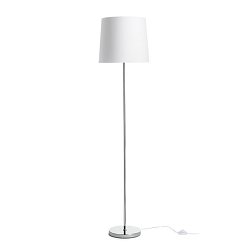 Obrázek pro produkt NYC/CONNY 35 stojanová Polycotton bílá/chrom 230V E27 11W - RED - DESIGN RENDL