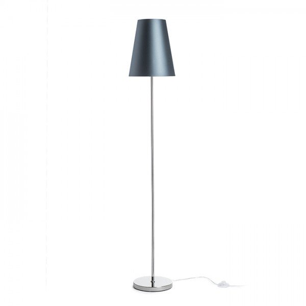 Levně RED R14075 NYC/CONNY 25 stojanová Monaco petrolejová/stříbrné PVC/chrom 230V E27 7W - RED - DESIGN RENDL