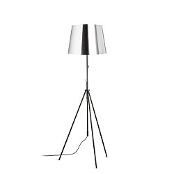 Obrázek pro produkt LUTON/ILUSION stojanová chromovaná fólie/černá/kov 230V E27 11W - RED - DESIGN RENDL