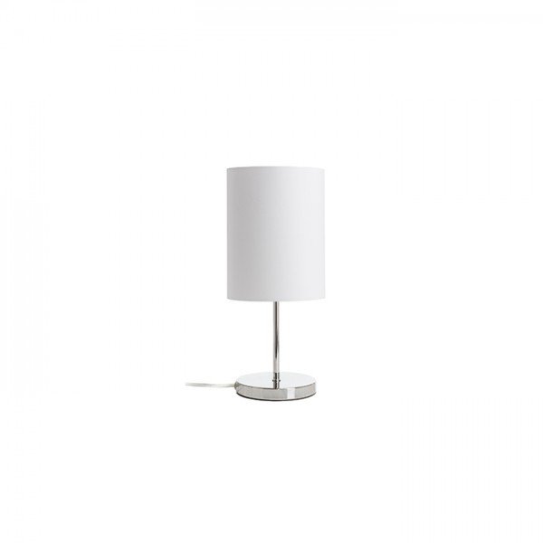 Levně RED R14058 NYC/RON 15/20 stolní Monaco holubí šeď/stříbrné PVC/nikl 230V E27 7W - RED - DESIGN RENDL