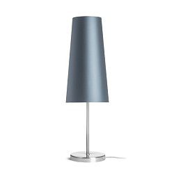 Obrázek pro produkt NYC/CONNY 15/30 stolní Monaco petrolejová/stříbrné PVC/nikl 230V E27 7W - RED - DESIGN RENDL