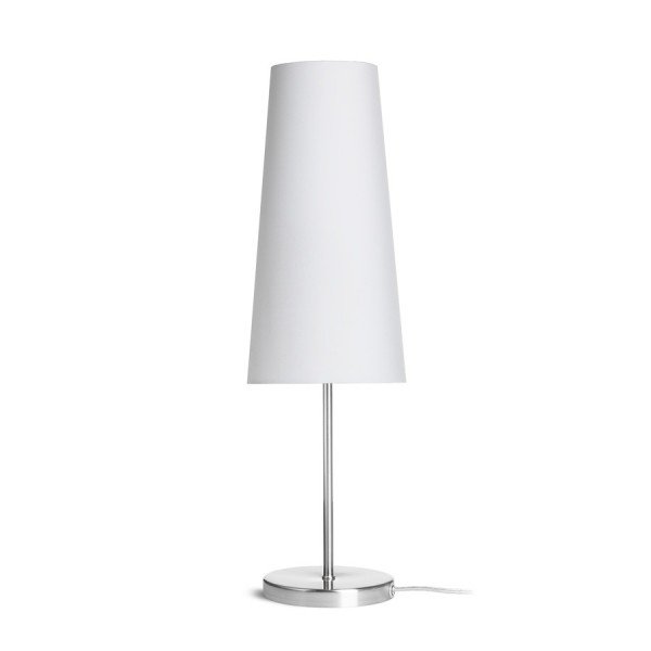 RED R14050 NYC/CONNY 15/30 stolní Polycotton bílá/nikl 230V E27 7W - RED - DESIGN RENDL