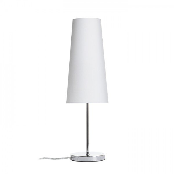 RED R14049 NYC/CONNY 15/30 stolní Polycotton bílá/chrom 230V E27 7W - RED - DESIGN RENDL